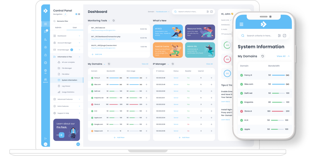 Panel Direct Admin